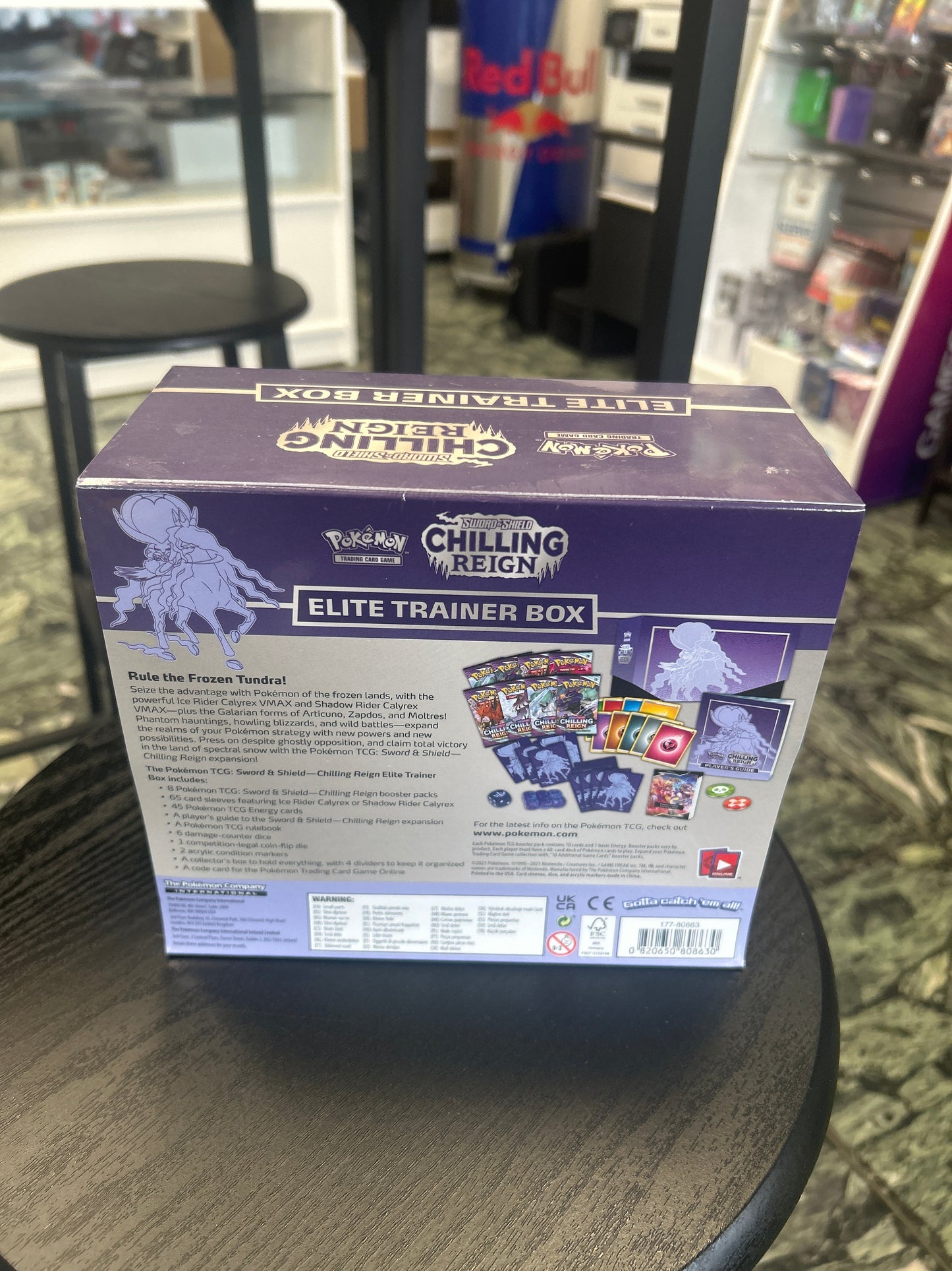 Pokémon Elite Trainer Box sword & Shield chilling Reign