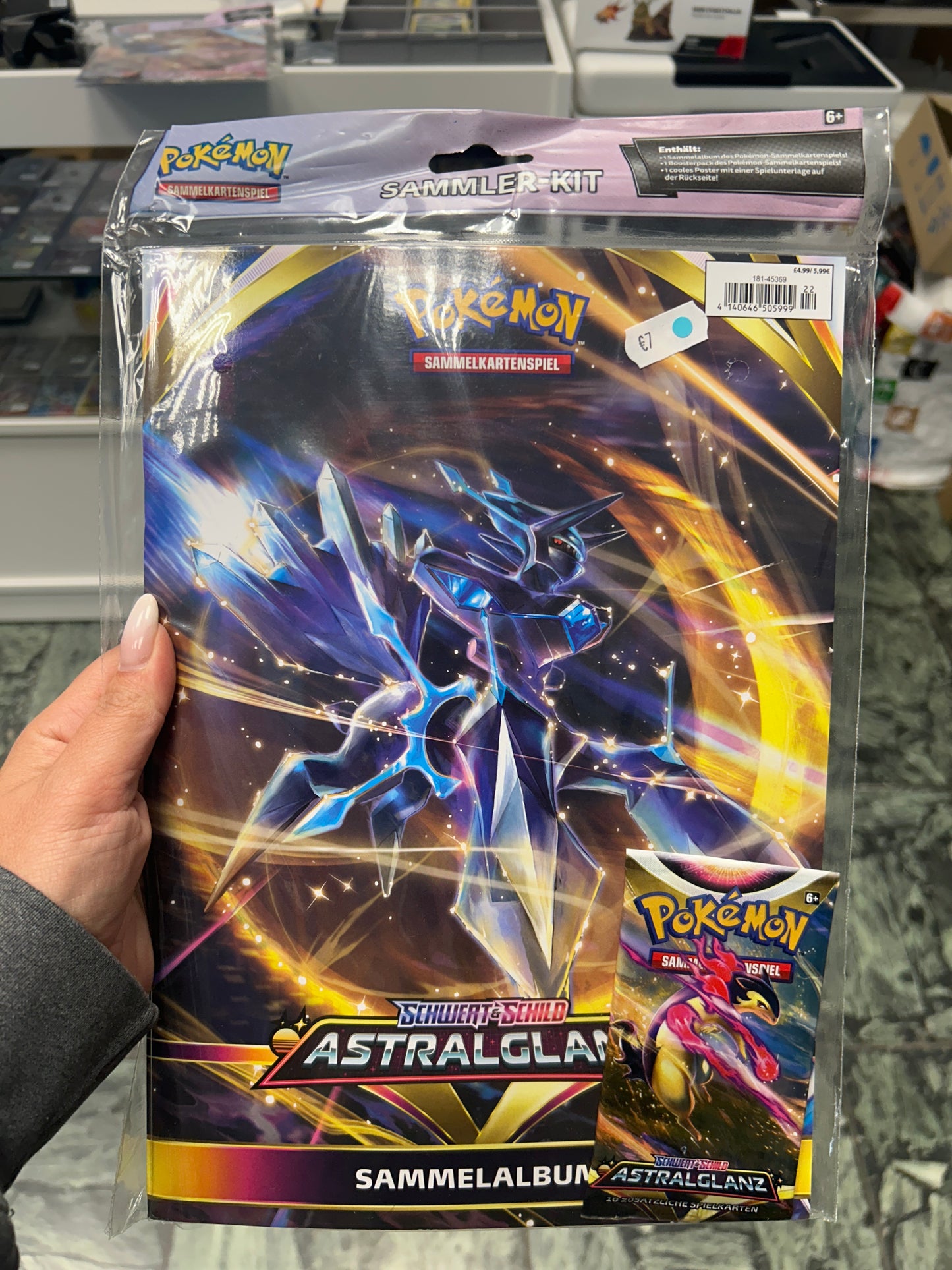 Pokémon Sammler Kit sammelalbum Karten Schwert & Schild astralglanz