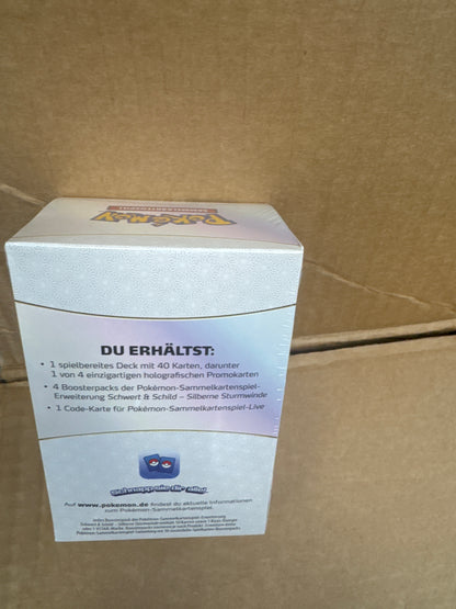 Pokémon Booster Bundle Schwert&Schild Silberne Sturmwinde