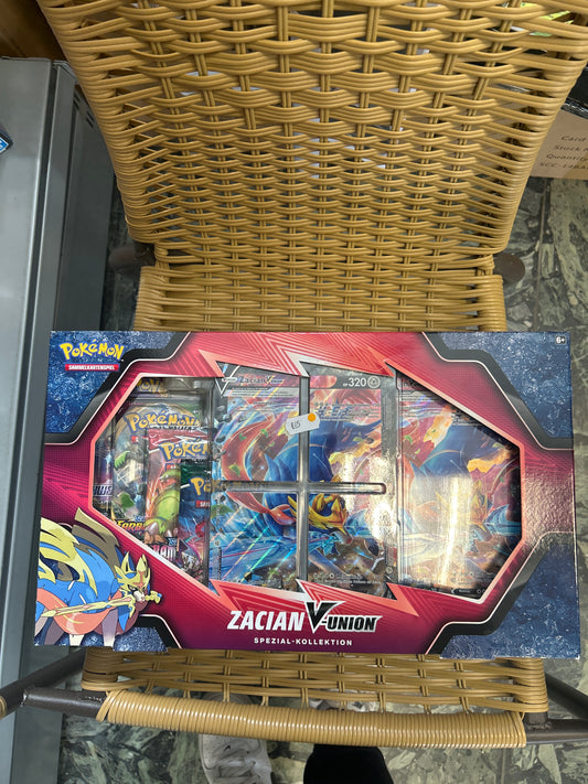 Pokémon zacian V-Union speazial Kollektion