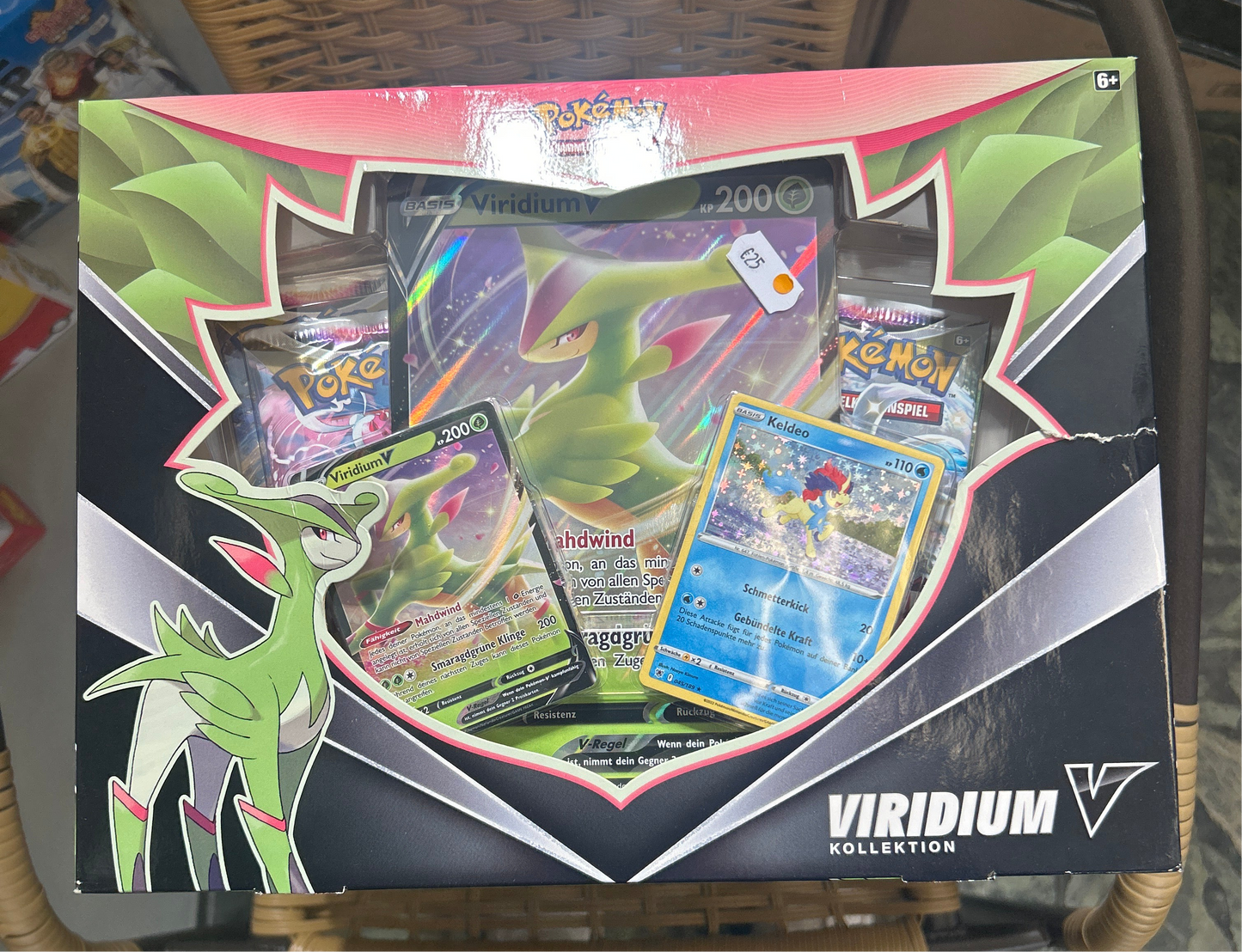 Pokémon Viridium V Kollektion Box