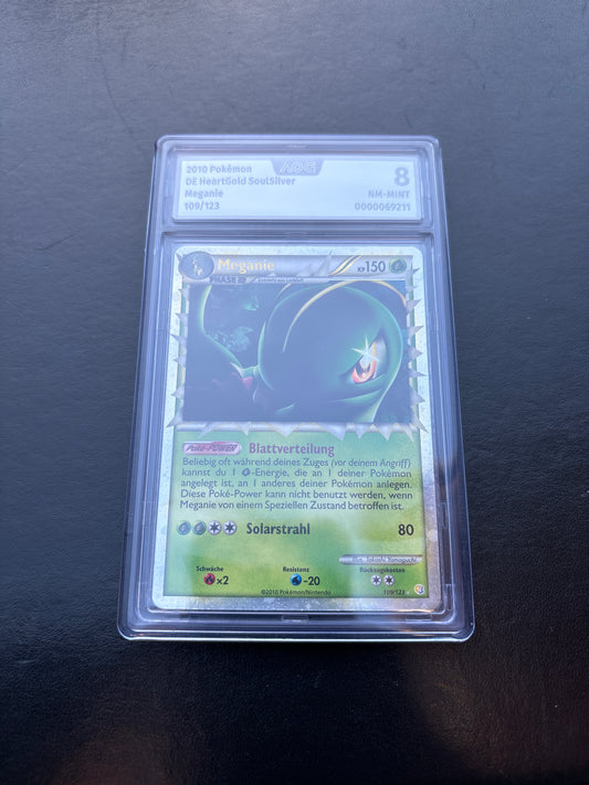 Pokémon Meganie DE HeartGold SoulSilver AOG NM-Mint 8 109/123