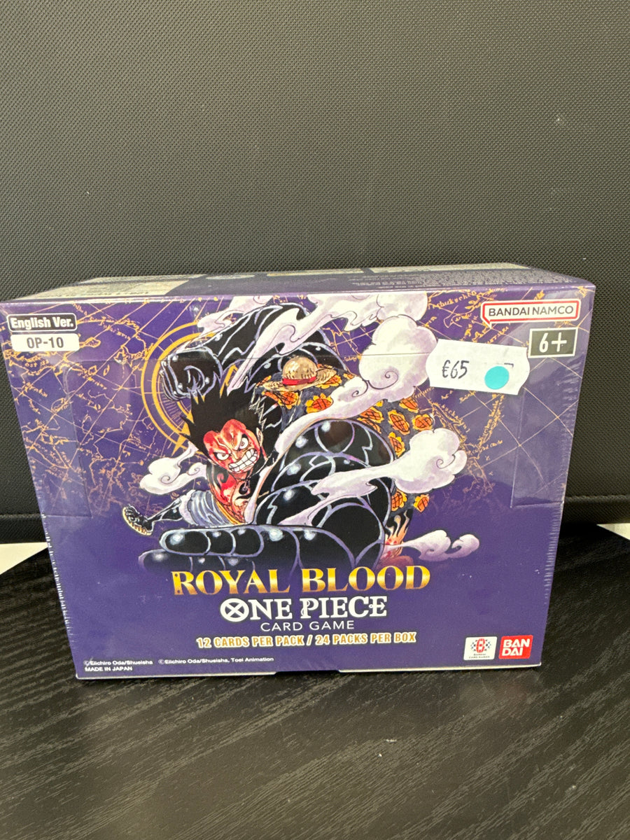 One Piece Royal Blood English Ver. OP-10 Display