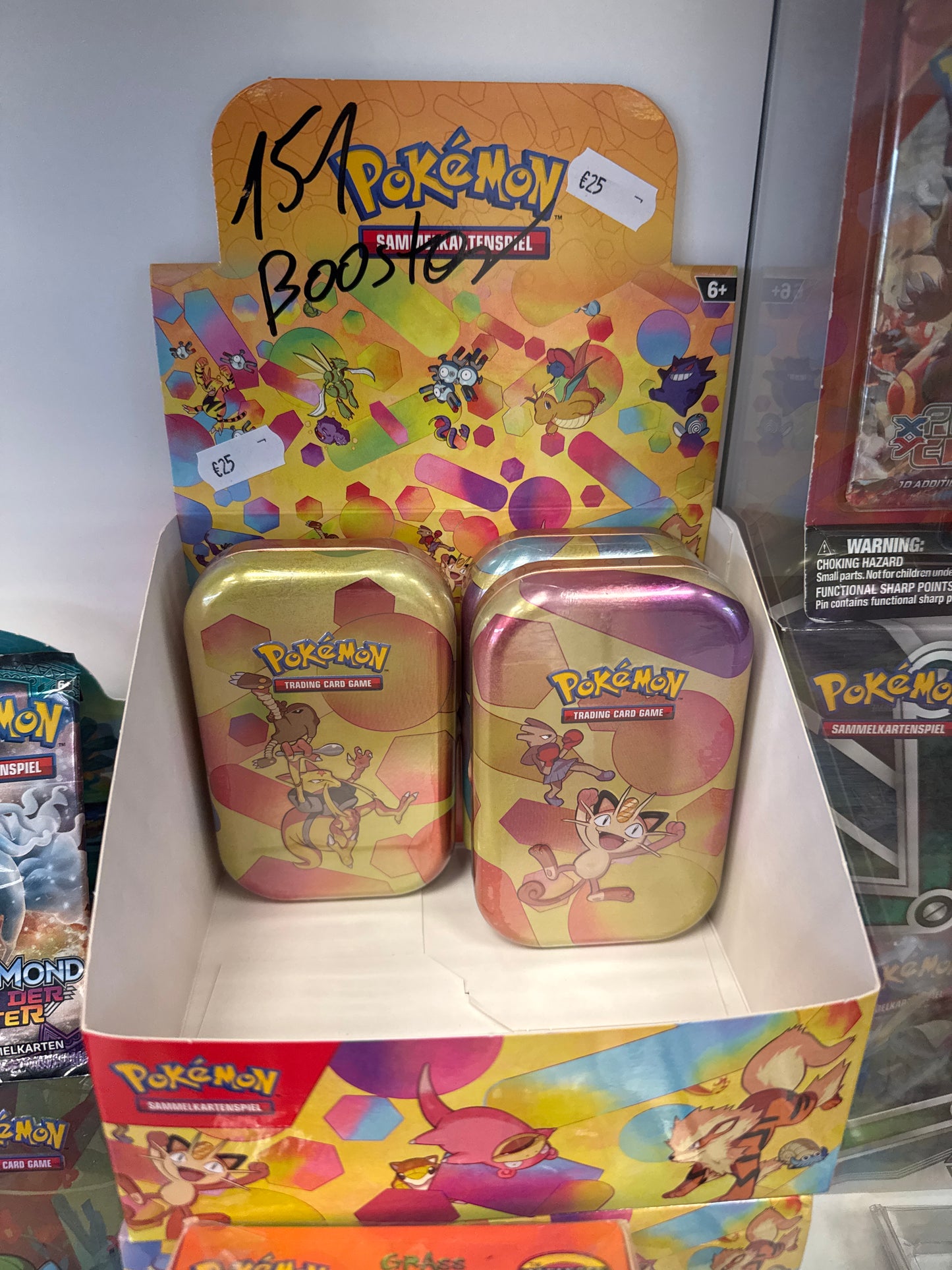 Pokemon 151 mini tins deutsch