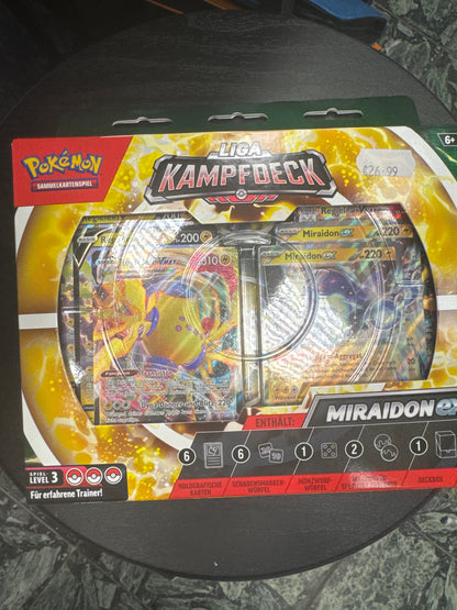 Pokémon Liga Kampfdeck Miraidon ex