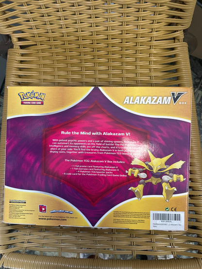 Pokémon Alakazam V Kollektion Box