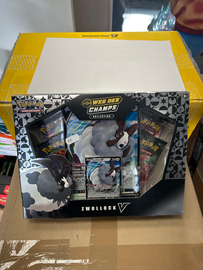 Pokémon Weg des Champs Kollektion zwollock V Box