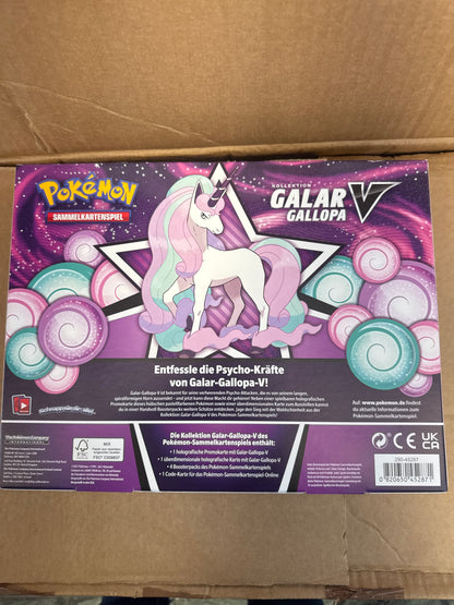 Pokémon Kollektion Galar Gallopa V Box