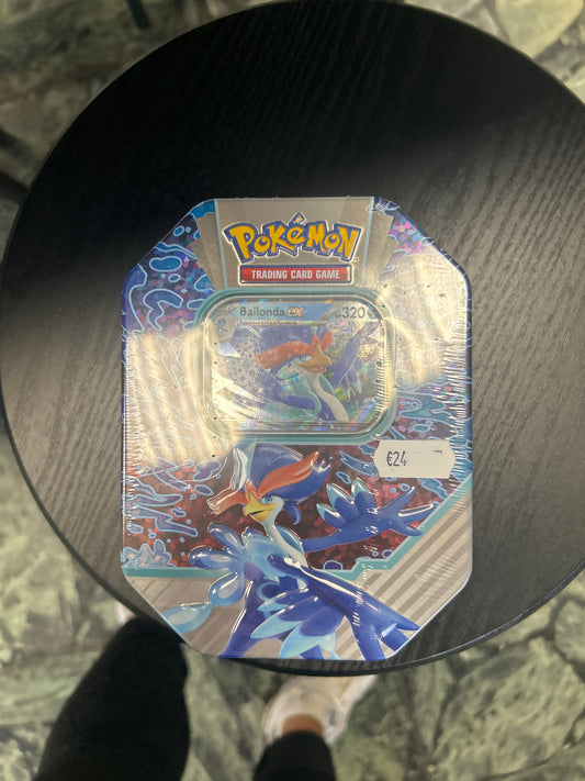 Pokémon tin Box Bailonda Ex
