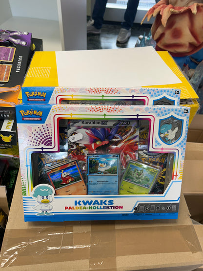 Pokémon Kwaks paldea- Kollektion Box