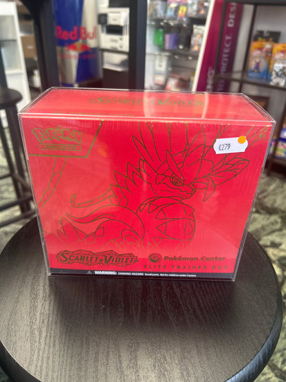 Pokémon Elite Trainer Box Scarlet & Violet OvP