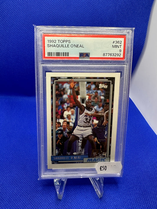 Shaquille O'Neal 1992 Topps PSA 9 NBA