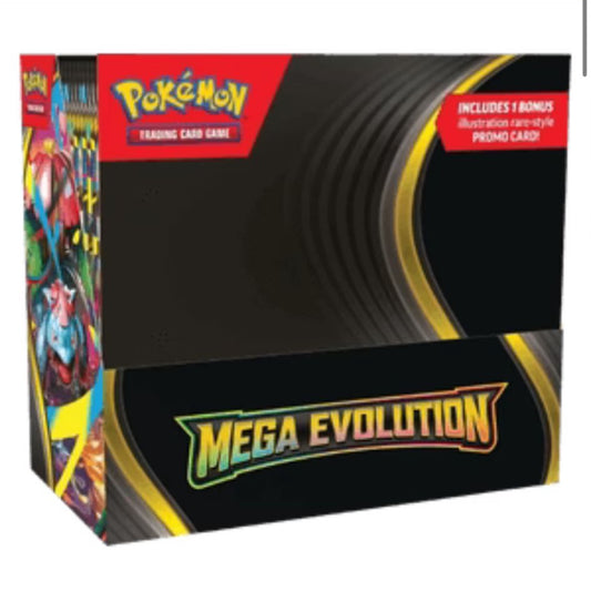 Enhanced Display Mega Evolution mit Promo englisch