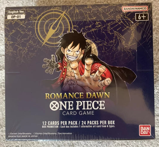 Onepiece OP-01 Blauer BODEN first print one piece