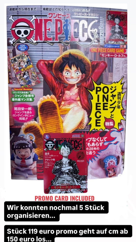 Jump Promo One piece Heft inkl. Karte