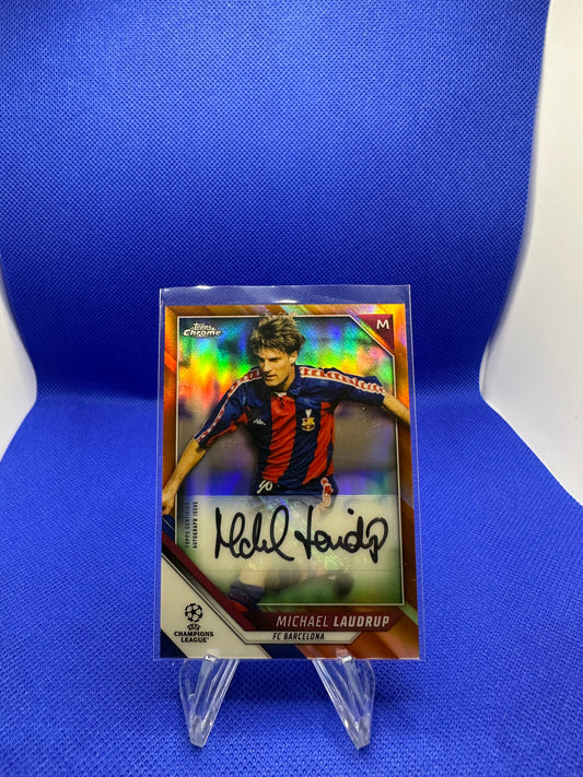 Michael Laudrup 2022 Topps Chrome Auto /25