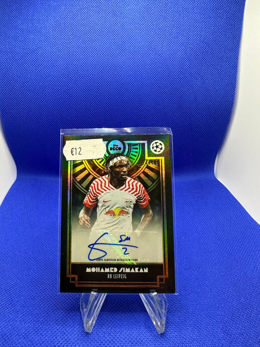 Mohamed Simakan 2023 Topps Deco Auto /99