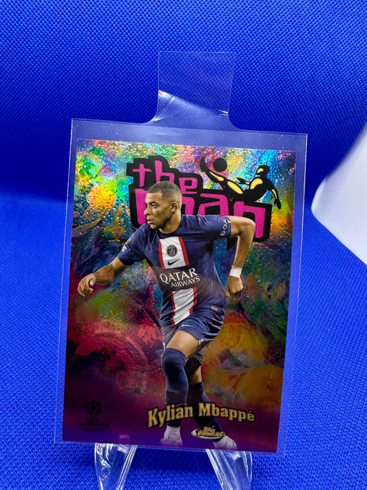 Kylian Mbappé 2023 Topps Finest The Man