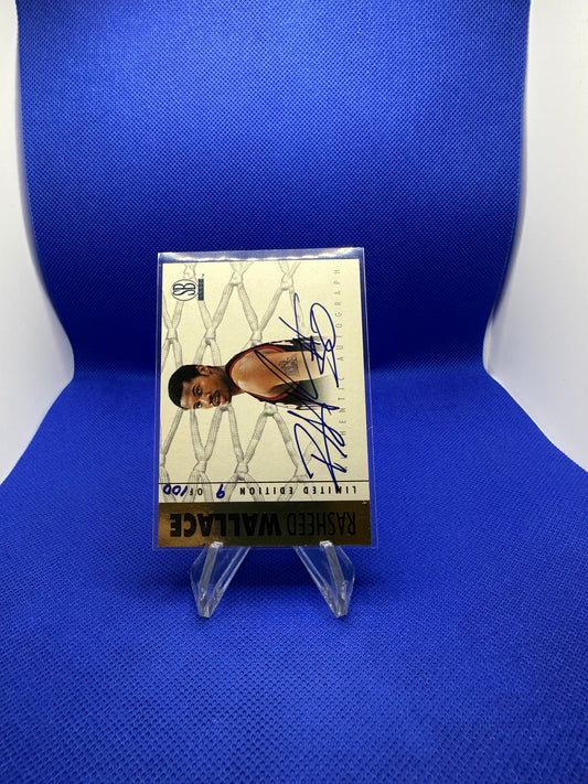 Rasheed Wallace 1997 Score Board Limited Edition Auto /100