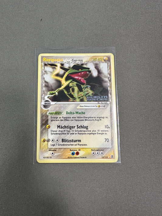 Rayquaza δ Delta Species (DS 13) Delta Species mit Stamp