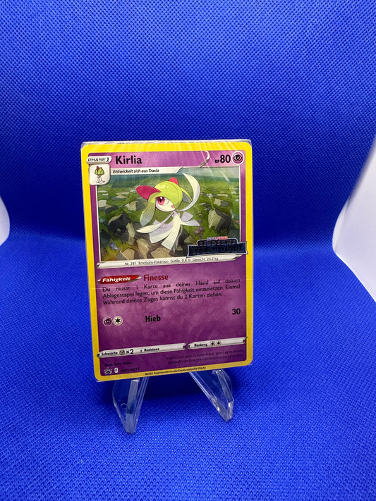 Pokemon Silberne Sturmwinde Build & Battle Promo Deck Kirlia Deutsch Sealed