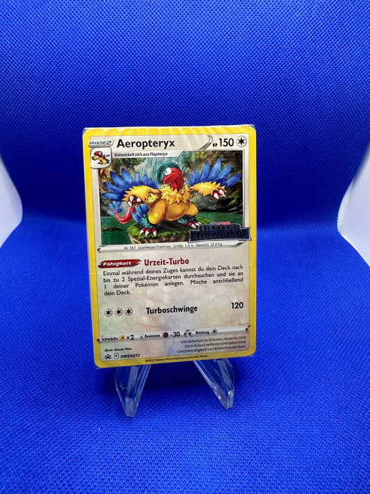 Pokemon Silberne Sturmwinde Build & Battle Promo Deck Aeropteryx Deutsch Sealed