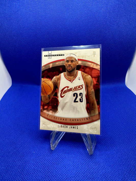 LeBron James 2007-08 Fleer Hot Prospects#5