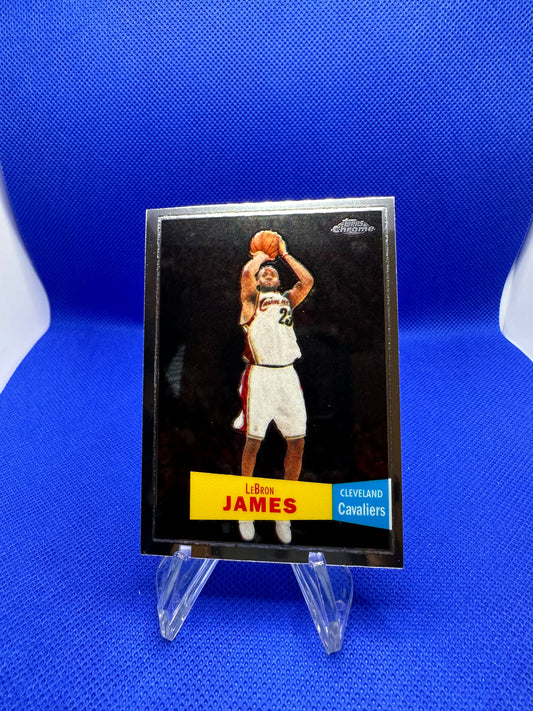 LeBron James 2007-08 Topps Chrome 1957-58 Variations