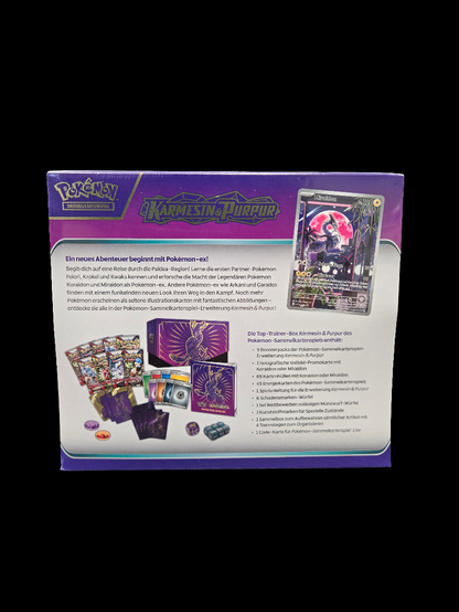 Pokémon Karmesin & Purpur Top Trainer Box