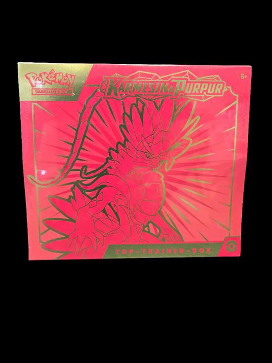 Pokémon Karmesin & Purpur Top Trainer Box