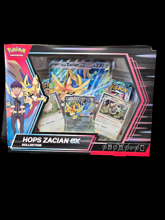 Pokémon Hops Zacian ex Kollektion