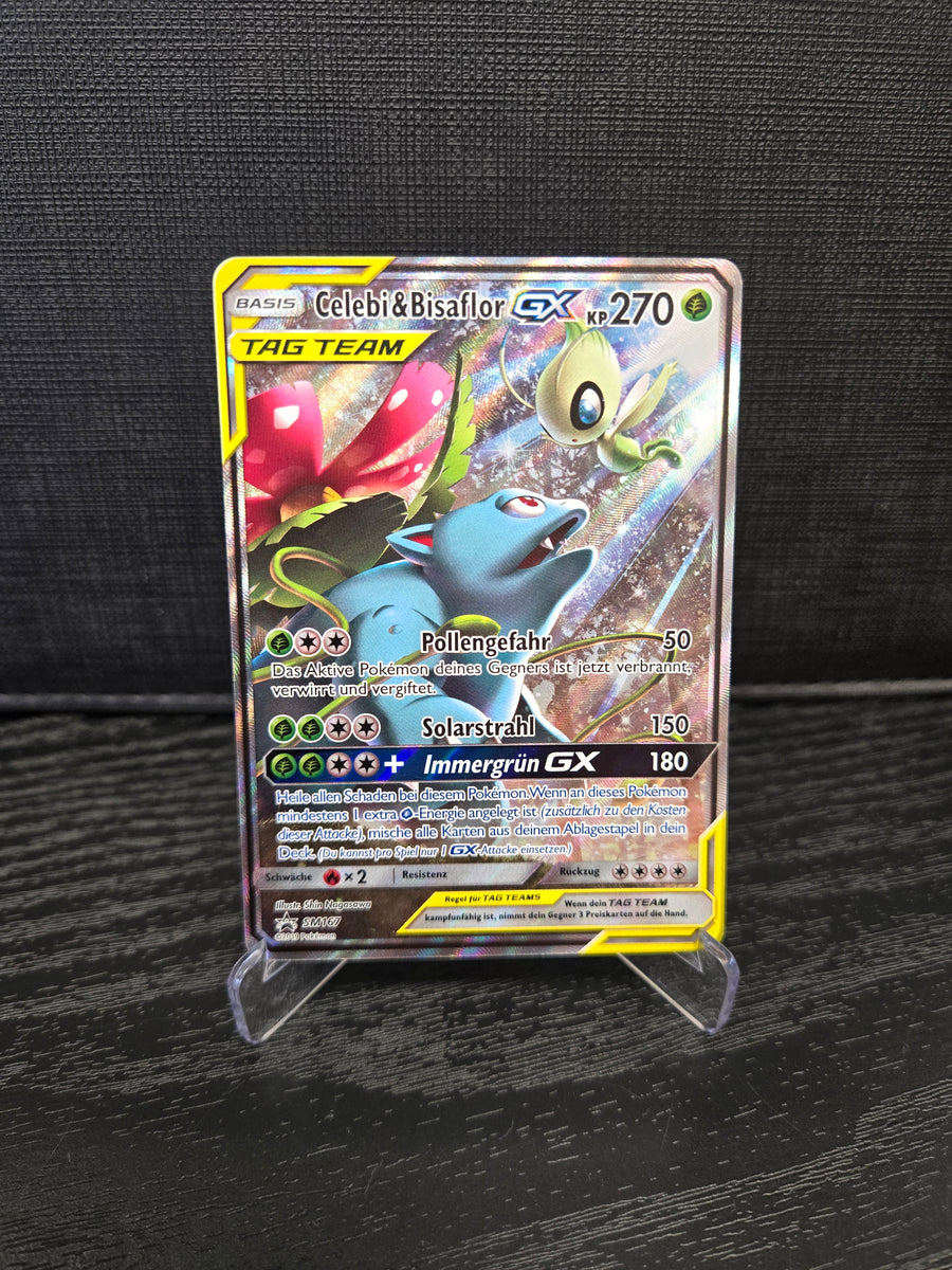 Pokémon Celebi & Bisaflor GX SM167