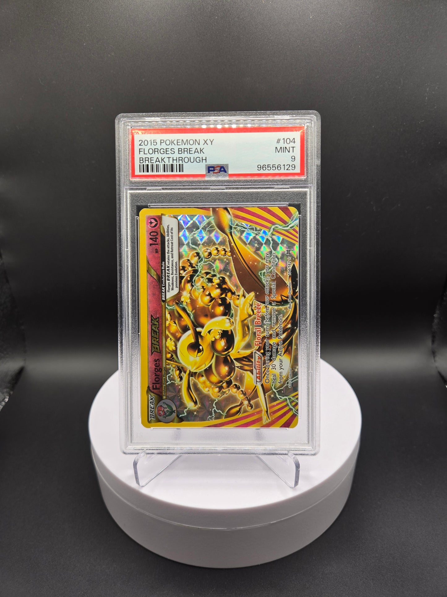 Pokémon Florges BREAK BKT104 PSA9