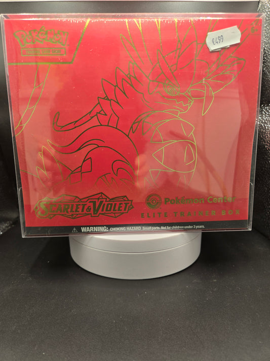 Pokémon Scarlet&Violet Pokémon Center Elite Trainer Box