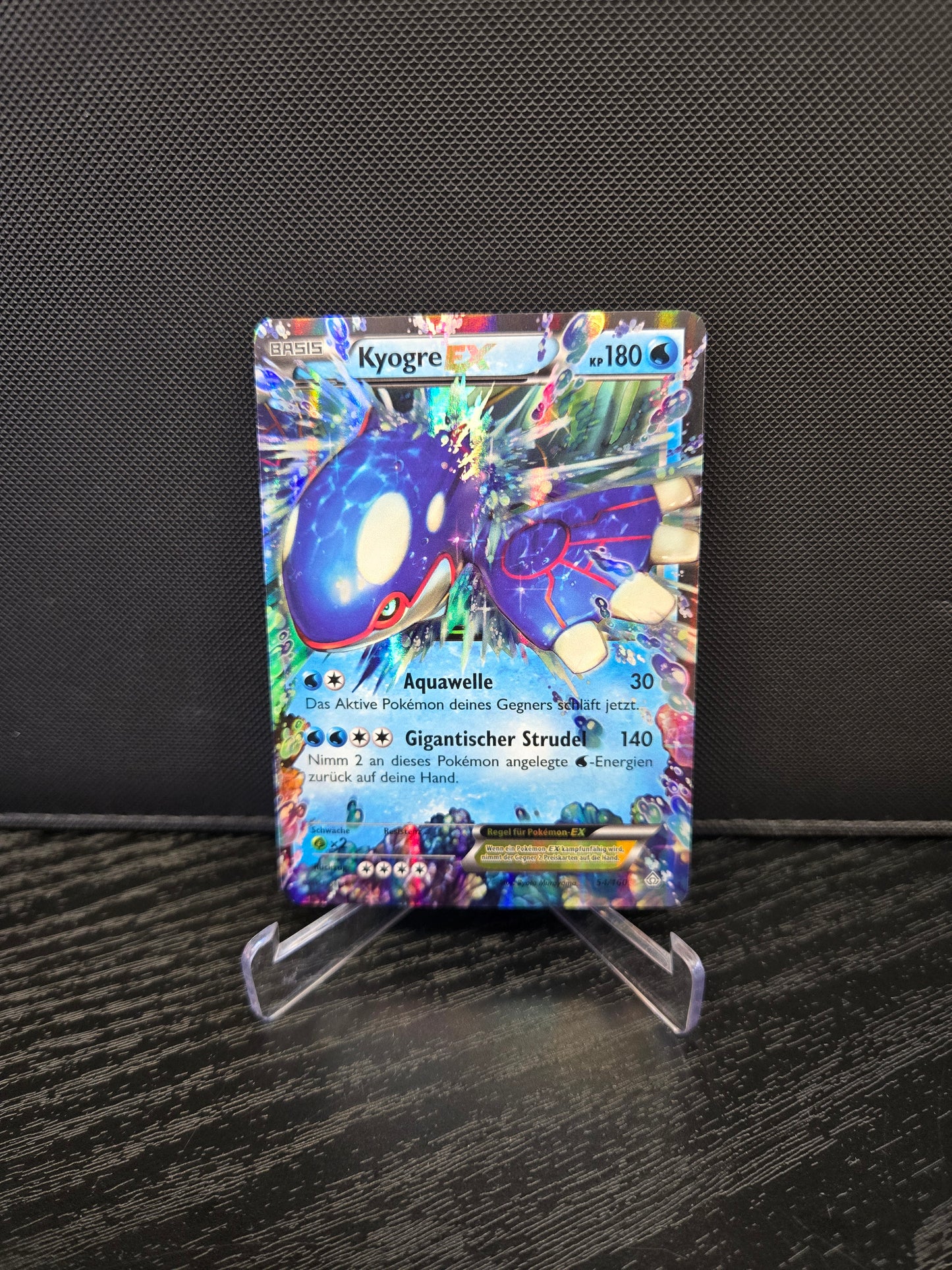 Pokémon Kyogre Ex PRC54