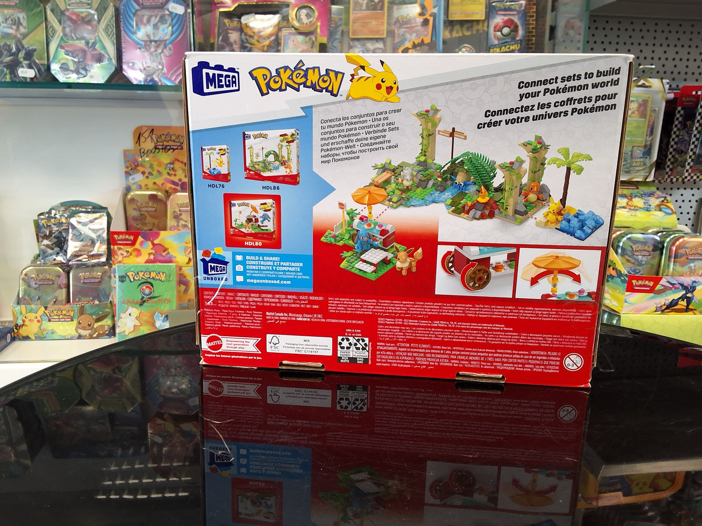 Pokemon Picnic Pique Nique Mega Baustein set