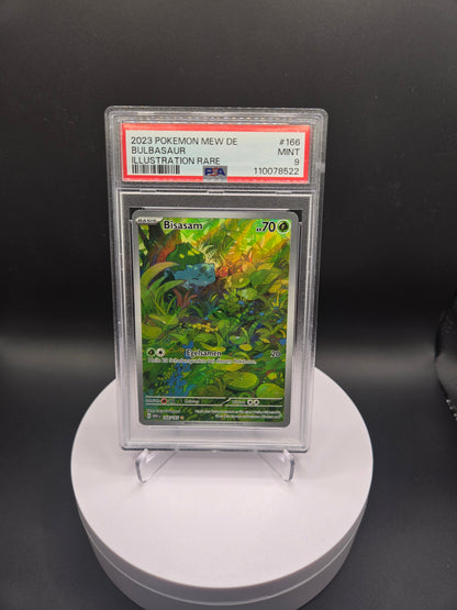 Pokémon Bisasam MEW166 PSA9
