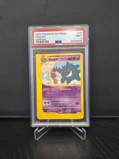 Pokémon Gengar SK10 PSA9