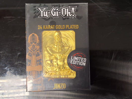 Yu Gi Oh Jinzo 24 Karat Gold Plated