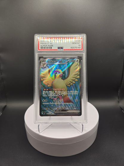 Pokémon Pidgeot SV3 128 PSA10