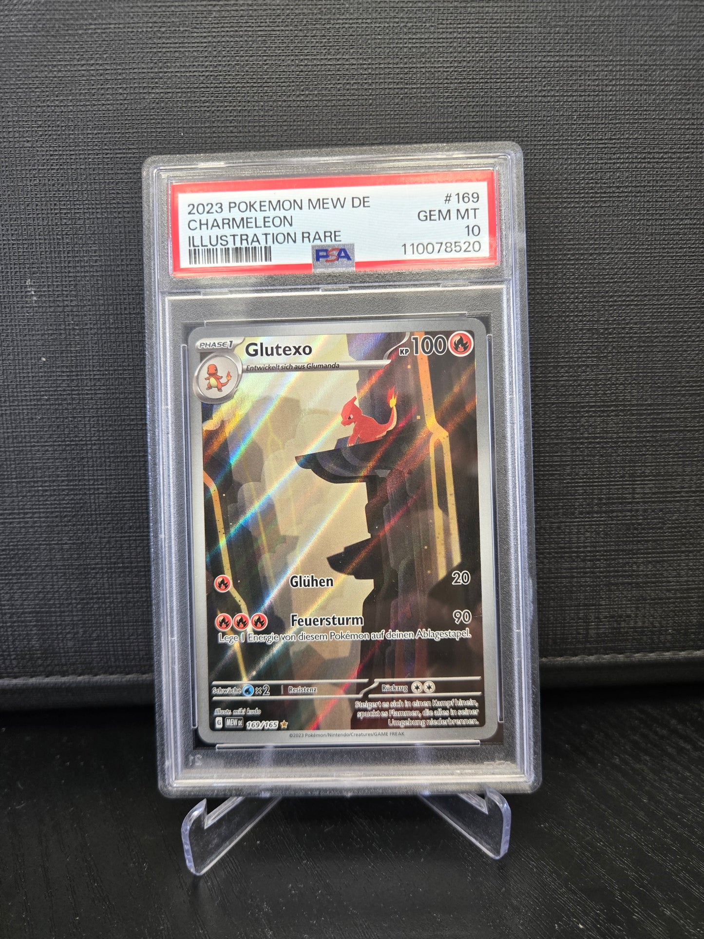 Pokémon Glutexo MEW169 PSA10