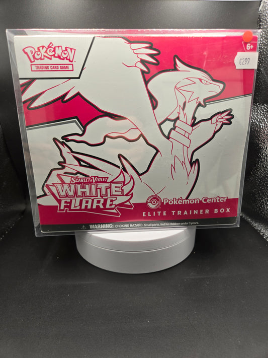 Pokémon White Flare Pokémon Center Elite Trainer Box