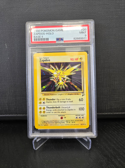 Pokémon Zapdos B2 20 PSA9