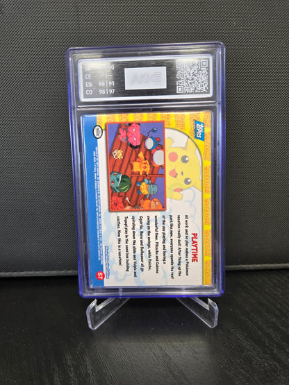 Pokémon Topps Pikachus Vacation Playtime 57 AOG9