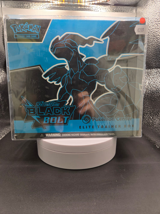 Pokémon Black Bolt Pokémon Center Elite Trainer Box