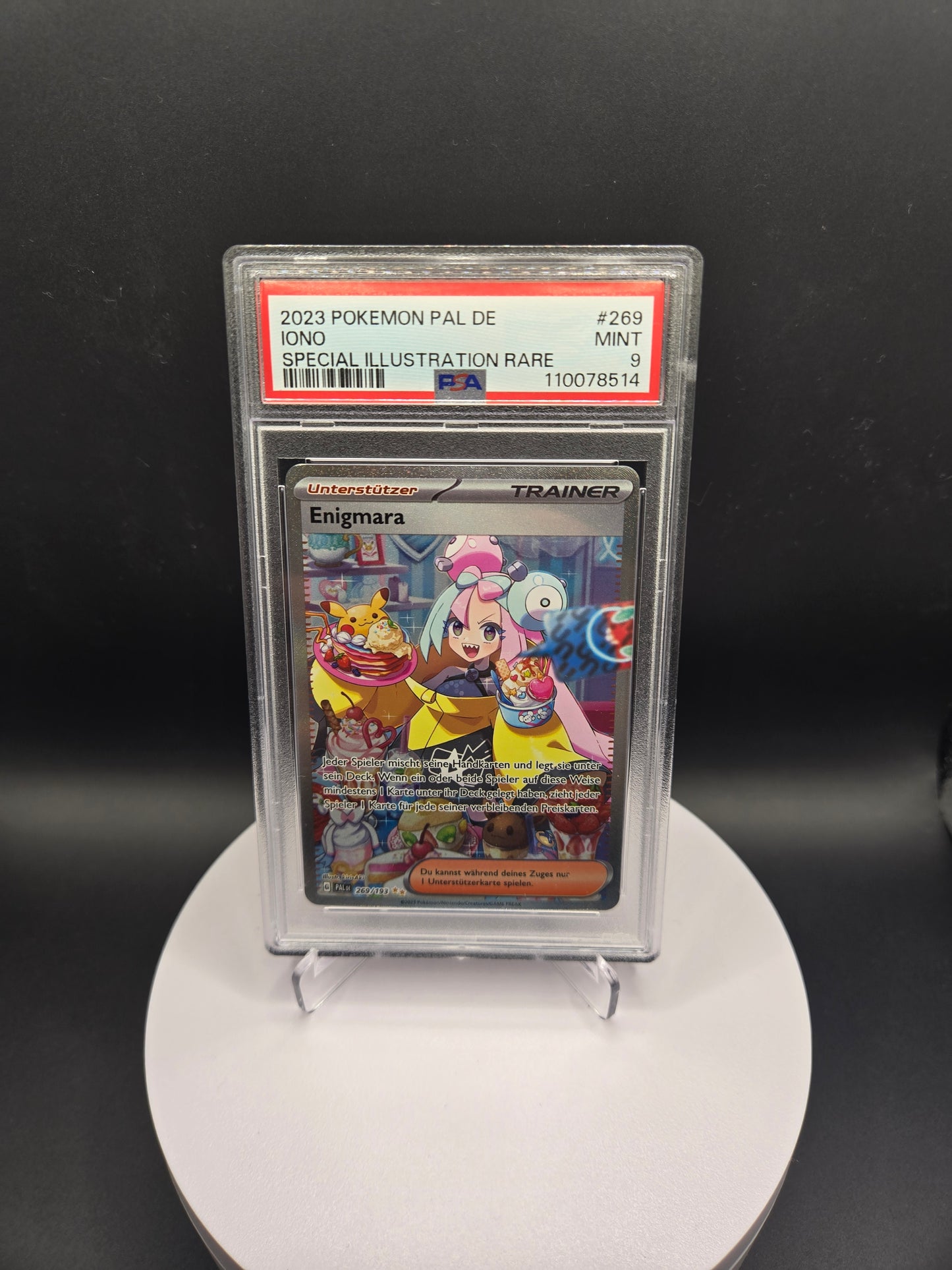 Pokémon Enigmara PAL269 PSA9