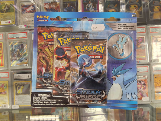 Pokémon Steam Siege collection TCG