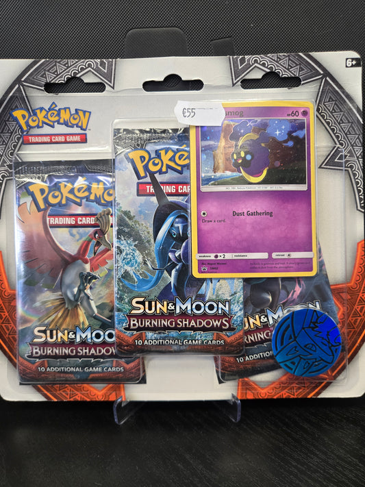 Pokémon Sun & Moon Burning Shadows 3er-Blister