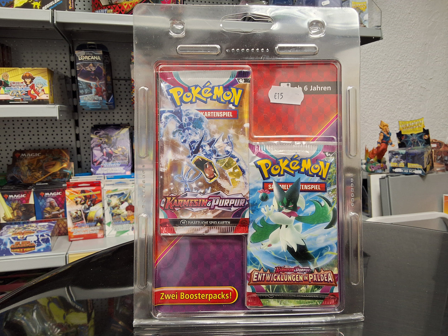 Pokemon Karmesin & Pupur 2 Booster Packs