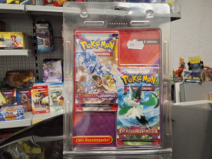 Pokemon Karmesin & Pupur 2 Booster Packs